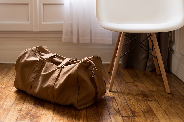 Suitcase ready for birth next steps